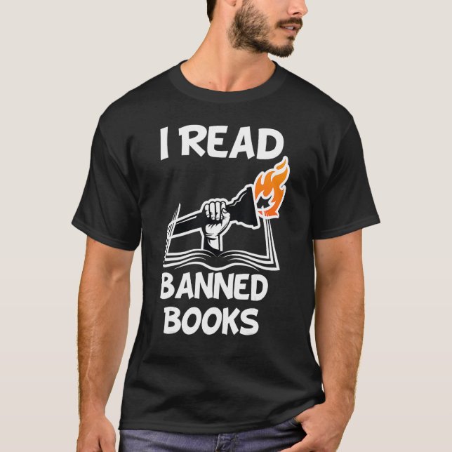 Camiseta Leí Libros Prohibidos Avid Readers Bibliophile Boo (Anverso)