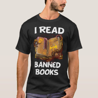 Camiseta Leí Libros Prohibidos Avid Readers Bibliophile Boo