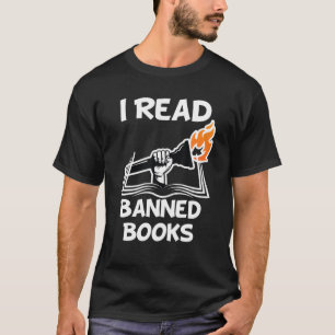 Camiseta Leí Libros Prohibidos Avid Readers Bibliophile Boo