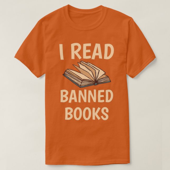 Camiseta Leí Libros Prohibidos Avid Readers Bibliophile Boo (Diseño del anverso)