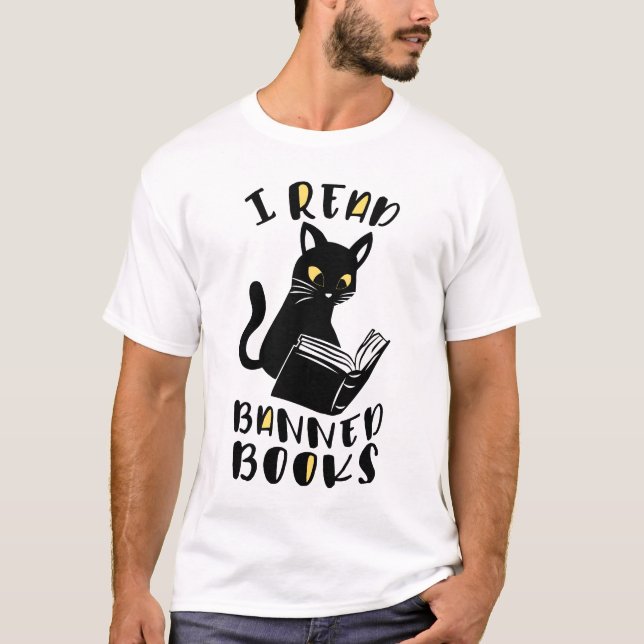 Camiseta Leí libros prohibidos Cat (Anverso)