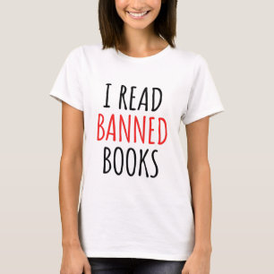 Camiseta Leí Libros Prohibidos Cita divertida
