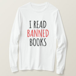 Camiseta Leí Libros Prohibidos Cita divertida