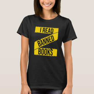Camiseta Leí libros prohibidos contra la censura Libro de F