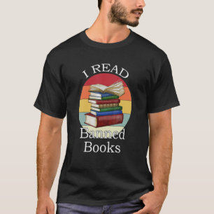 Camiseta Leí libros prohibidos librero biblioteca lector de