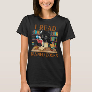 Camiseta Leí Libros Prohibidos Libro Negro De Lectura De Ga