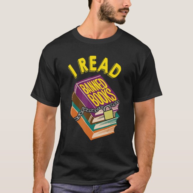 Camiseta Leí Libros Prohibidos Para El Libro (Anverso)