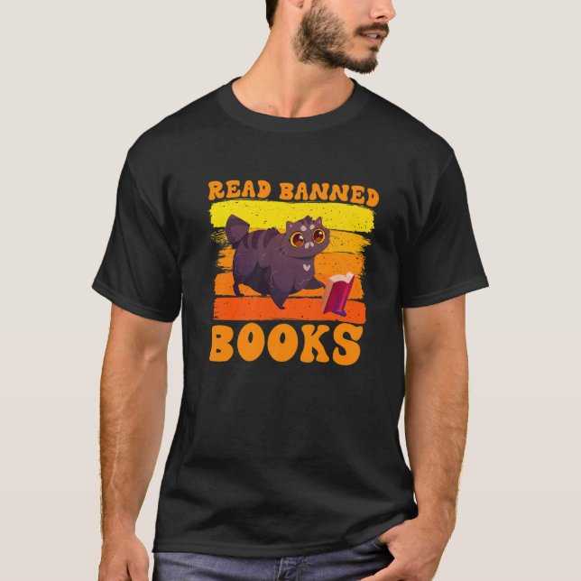 Camiseta Leí libros prohibidos, Reader, Bookworm Premium (Anverso)