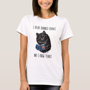 Camiseta Leí Libros Prohibidos Y Sé Cosas-Louis Wain 