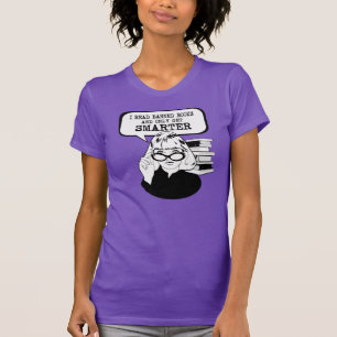 Camiseta Leí libros prohibidos y solo me puse más inteligen