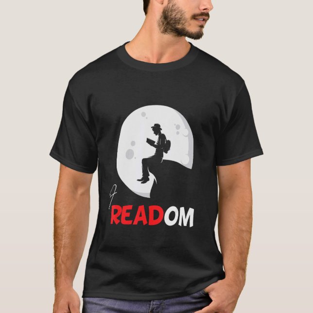 Camiseta Leí lo que fue readom 1 (Anverso)