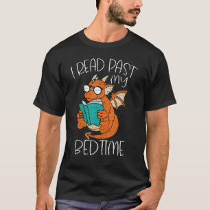 Camiseta Leí más allá de mis libros de ropa de cama Dragon 