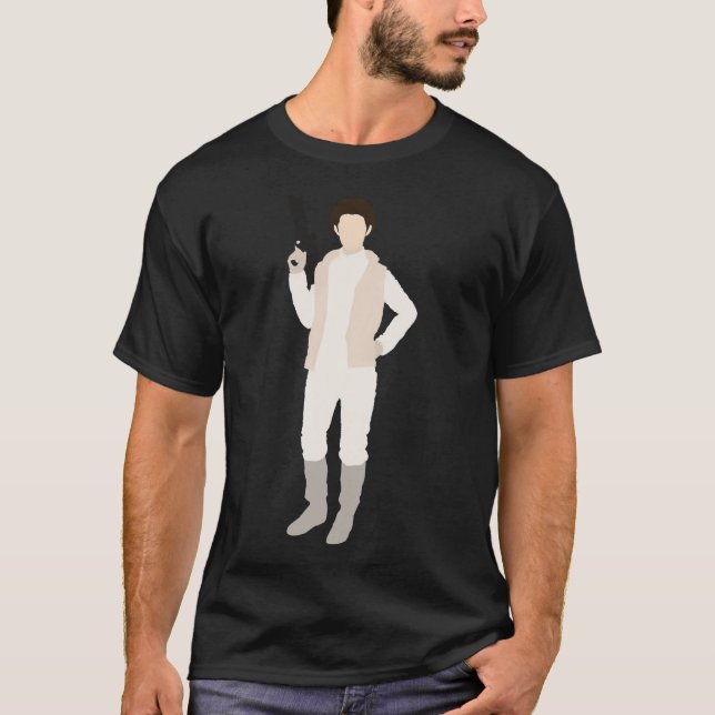Camiseta Leia 1 (Anverso)