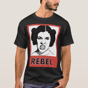 Camiseta Leia Rebelde