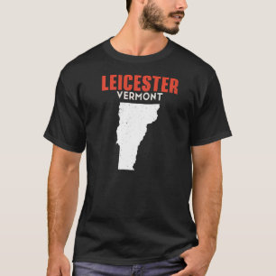 Camiseta Leicester Vermont USA State America Travel Vermont