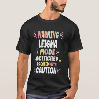Camiseta LEIGHA Personalized Women's Gift Custom LEIGHA