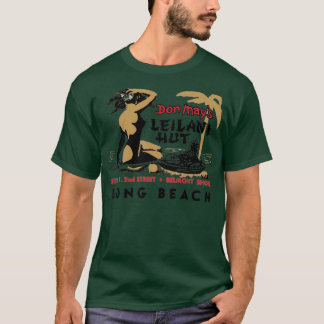 Camiseta Leilani Hut de Don May - Belmont Shore, CA - Vinta