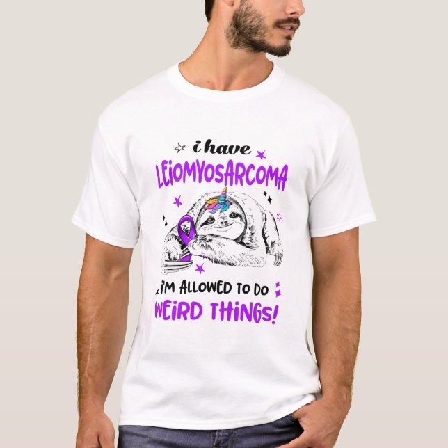 Camiseta Leiomyosarcoma Awareness Month Ribbon Gifts (Anverso)