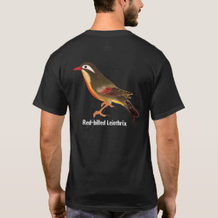 Camiseta Leiothrix con pinzas de ave japonesa vintage