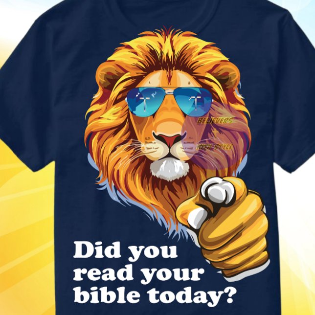 Camiseta ¿Leíste tu Biblia hoy - Cristiano (Subido por el creador)