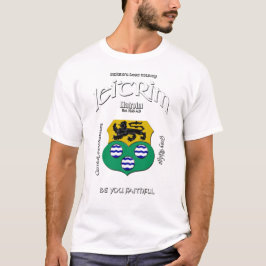 Camiseta Leitrim Ireland Escudo T-Shirt