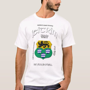 Camiseta Leitrim Ireland Escudo T-Shirt