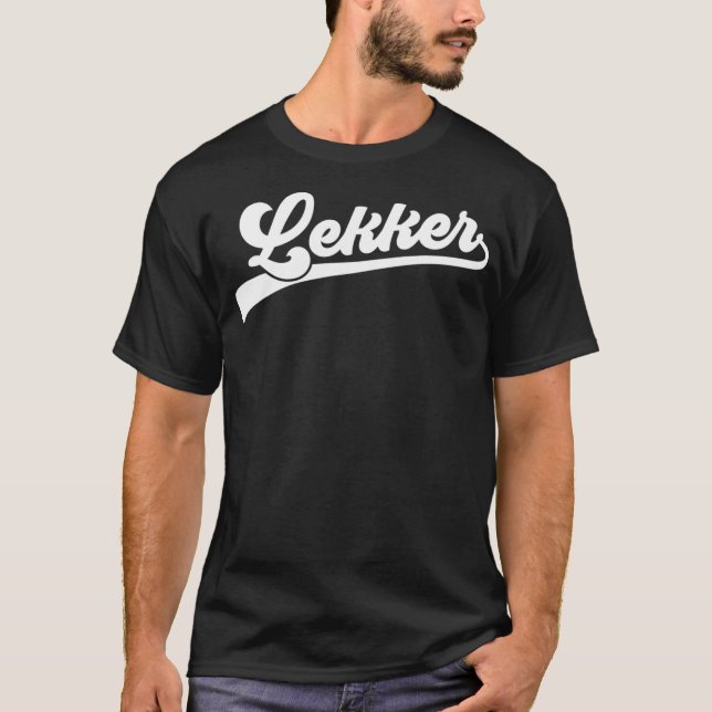 Camiseta Lekker Dutch Saying Holanda (Anverso)