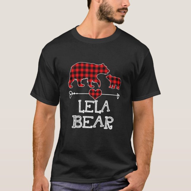Camiseta Lela Bear , Red Buffalo Tapado Lela Bear Pajama (Anverso)