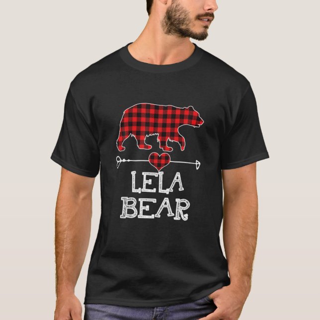 Camiseta Lela Bear , Red Buffalo Tapado Lela Bear Pajama (Anverso)