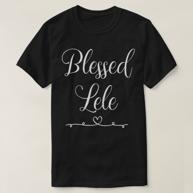 Camiseta Lele bendecido por las mujeres (Diseño del anverso)