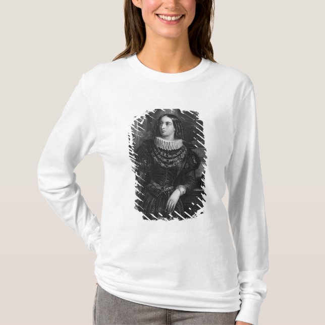 Camiseta Lelia, ilustracion de "Lelia" por George Sand (Anverso)