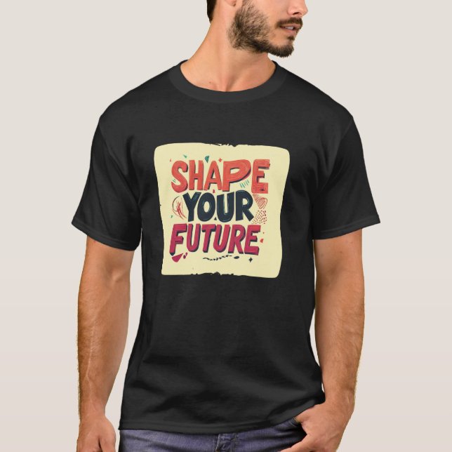 Camiseta Lema Cool Shape tu Futuro (Anverso)