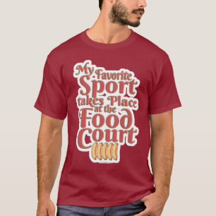 Camiseta Lema de alimentación competitiva