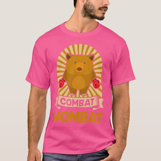 Camiseta Lema de animales de la Bolsa de Wombat (Anverso)
