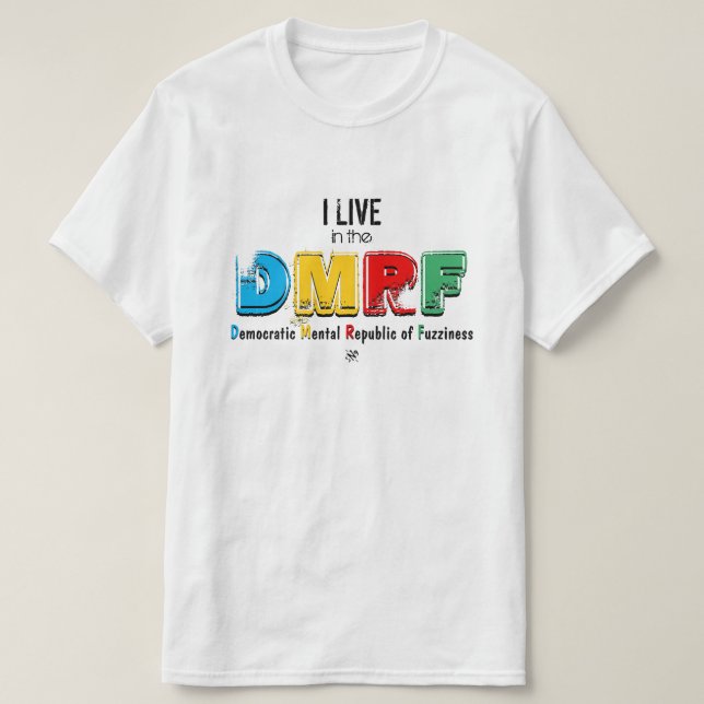 Camiseta lema de confusión mental (Diseño del anverso)