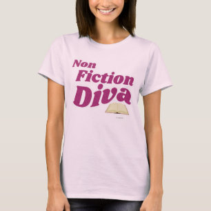 Camiseta Lema de diseño de autor no ficticio diva