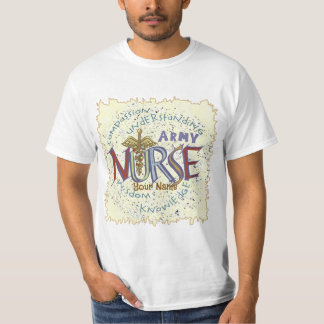 Camiseta Lema de Enfermera del Ejército