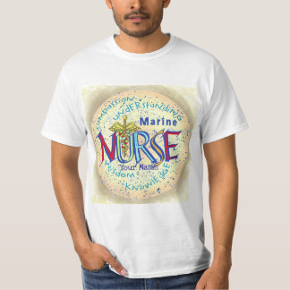 Camiseta Lema de Enfermera Marina