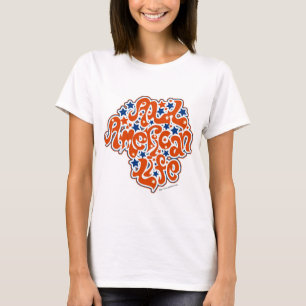 Camiseta Lema de la mano de toda la vida norteamericana