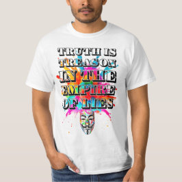 Camiseta Lema de la protesta. Anónimo.