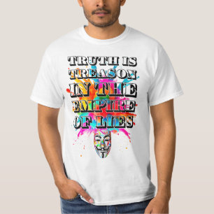 Camiseta Lema de la protesta. Anónimo.