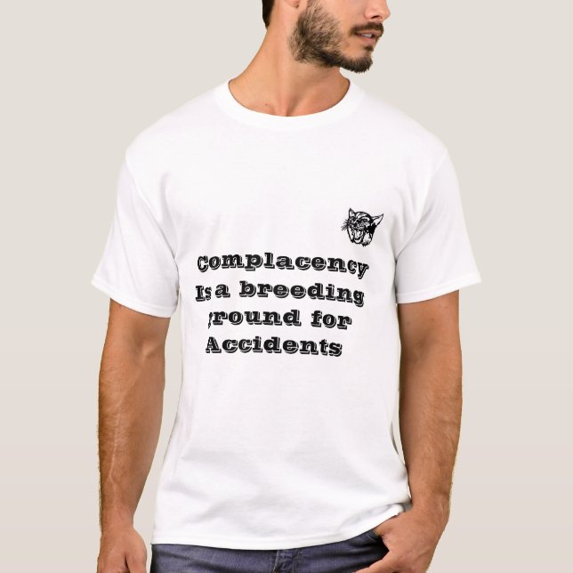 Camiseta Lema de la seguridad (Anverso)