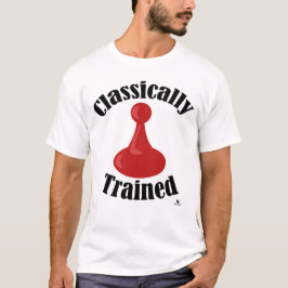 Camiseta Lema de la versión del juego de tablero con formac