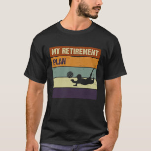 Camiseta Lema de los jugadores de voleibol del plan de reti