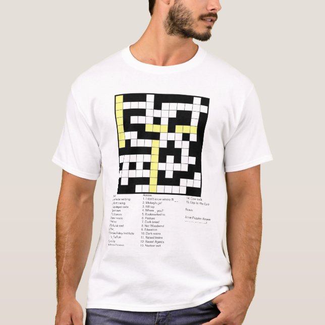 Camiseta Lema de los Puzzlers (Anverso)