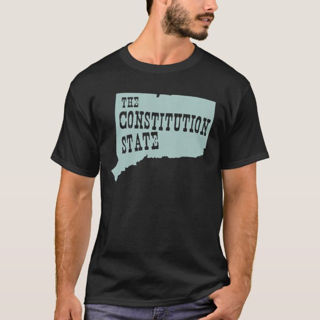 Camiseta Lema del lema del estado de Connecticut (Anverso)