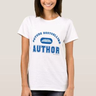 Camiseta Lema del poder del autor del Bestseller futuro