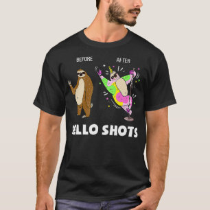 Camiseta Lema divertida de unicornio antes de los disparos