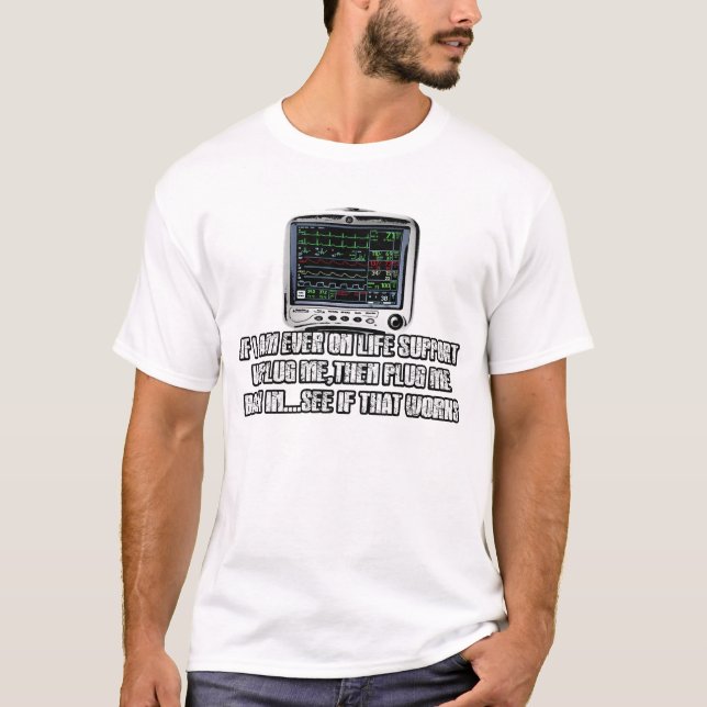 Camiseta Lema divertido (Anverso)