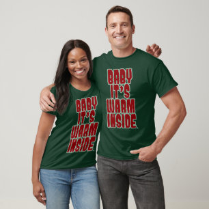 Camiseta Lema Divertido de Vacaciones de Bebé Calientito po